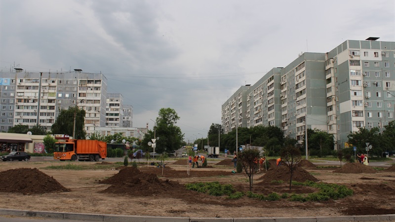 В Запорожье появится зеленая зона. Фото: мэрия Запорожья
