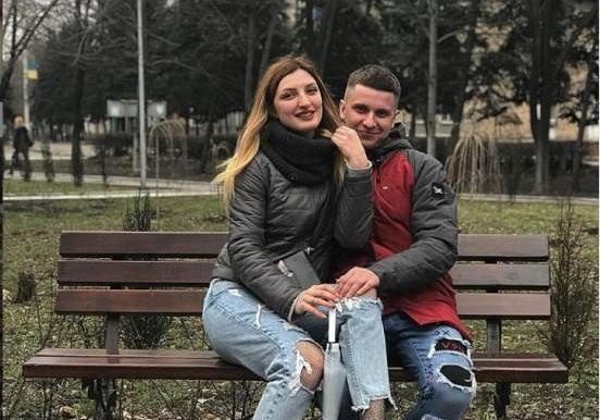Подозреваемый с умершей Анастасией. Фото: instagram/nastya_ukrain_zp