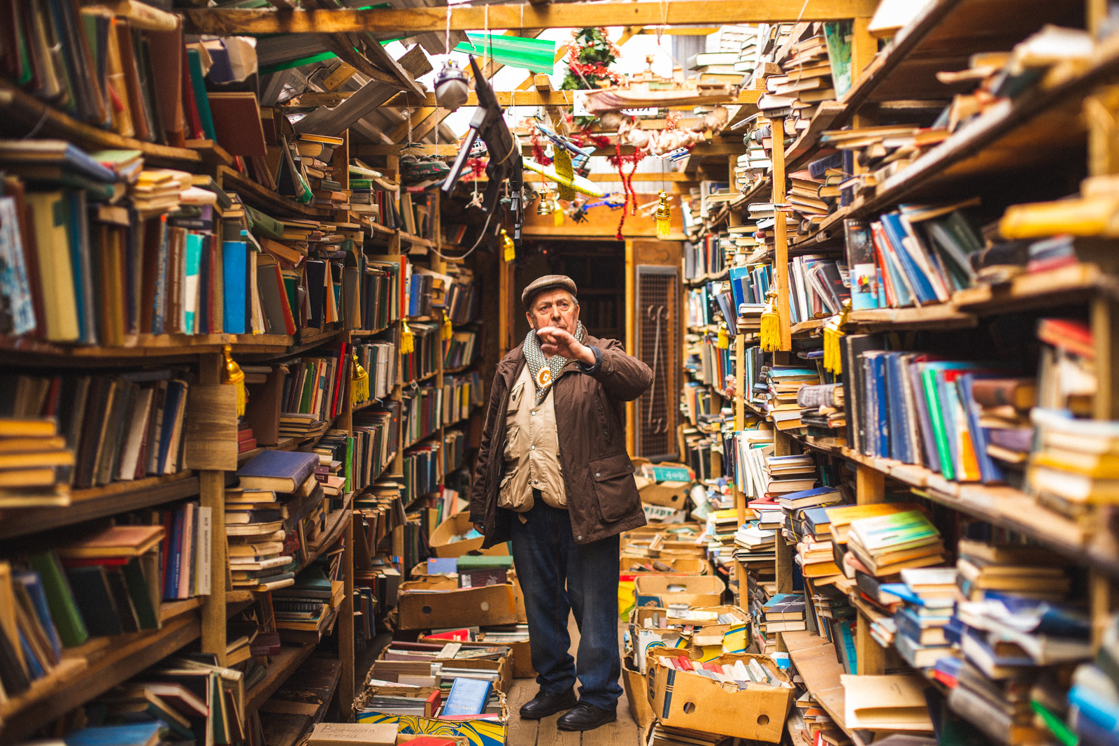 В Киеве, на месте книжного рынка 