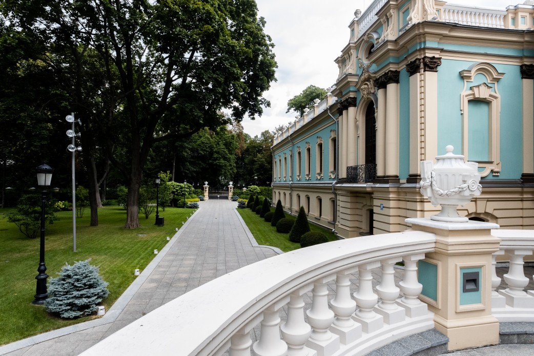 Мариинский дворец. Фото: сайт президента Украины