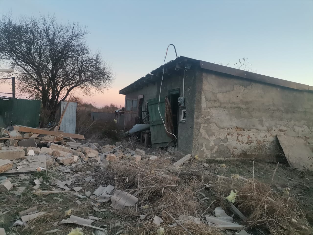 "Войска РФ за сутки обстреляли 27 населенных пунктов Запорожской области, есть разрушения. || Фото: t.me/zoda_gov_ua"