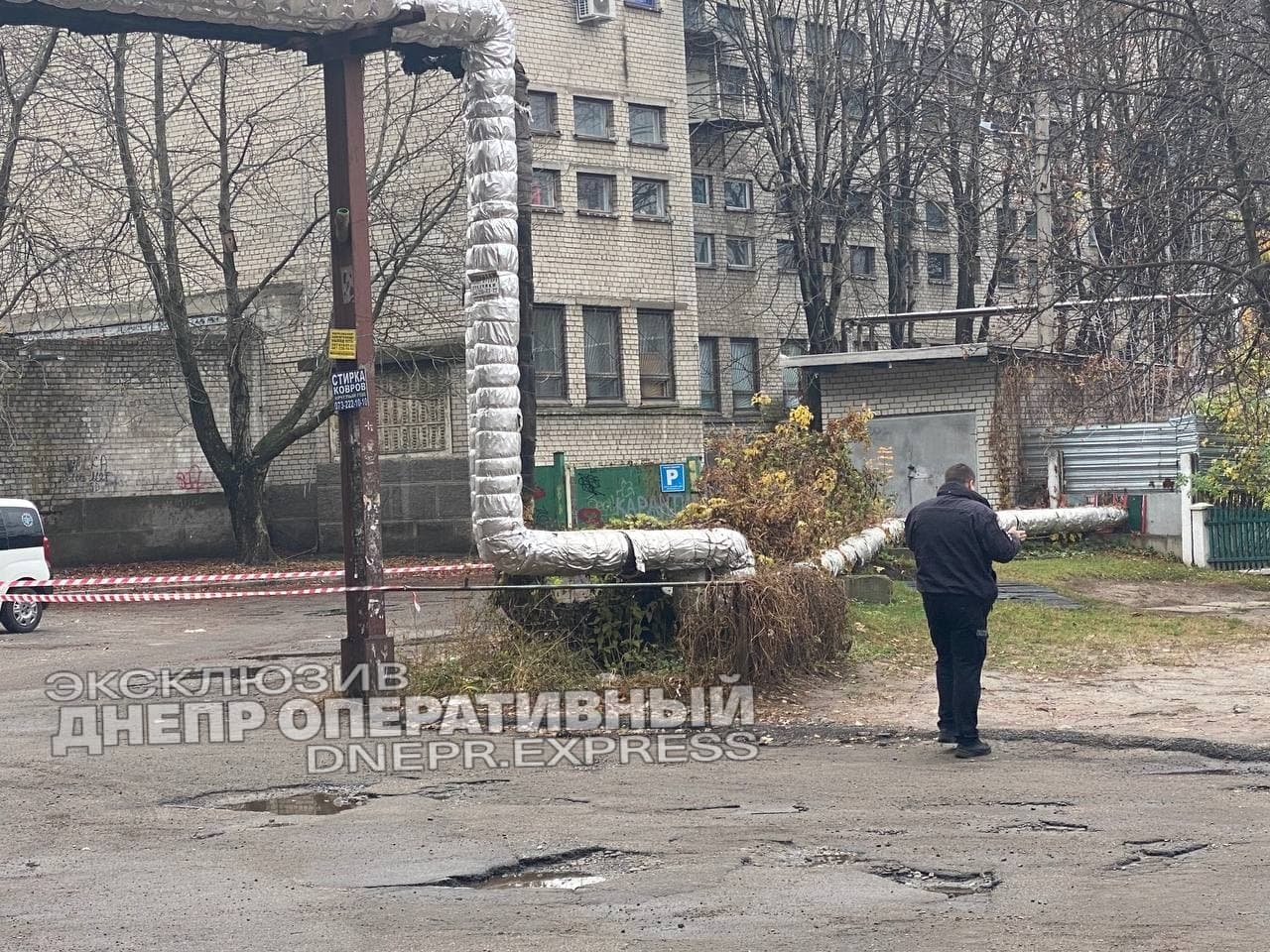 В Днепре возле жилого дома нашли боевой снаряд - Днепр Vgorode.ua