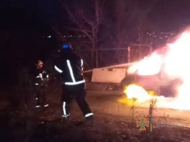 "В Запорожье произошел пожар - || фото: zp.dsns.gov.ua"