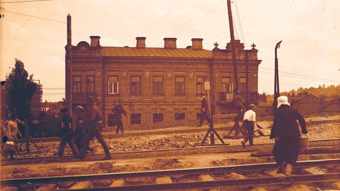 "Архивное фото дома Уткина в Киеве Фото: pastvu.com"