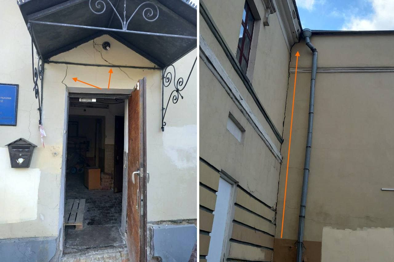 "Реставрация старинного здания || Фото: facebook.com/korob.anton/"
